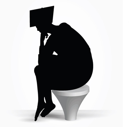 Vector Image - girl silhouette in a gown isolated on white backgroundのイラスト素材