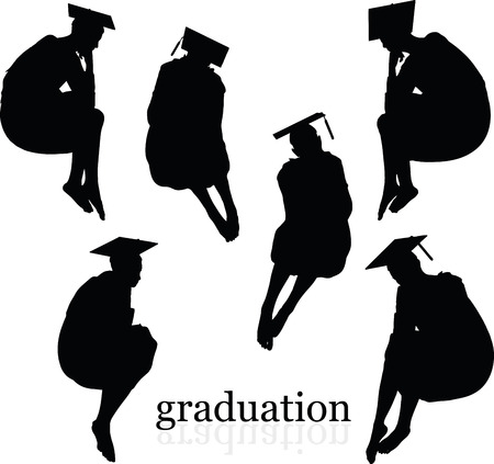 Vector Image - girl silhouette in a gown isolated on white backgroundのイラスト素材