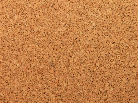 Texture picture of a cork wood panelの写真素材