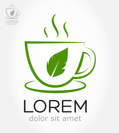 cup of tea symbolのイラスト素材