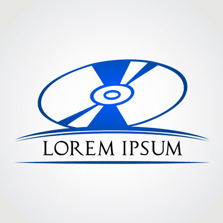 cd disk symbol  Vector illustration のイラスト素材