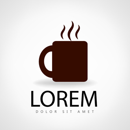 cups symbols for beverage designのイラスト素材