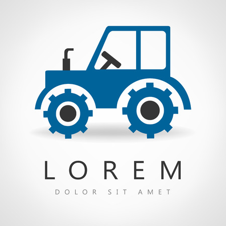 Tractor symbolのイラスト素材
