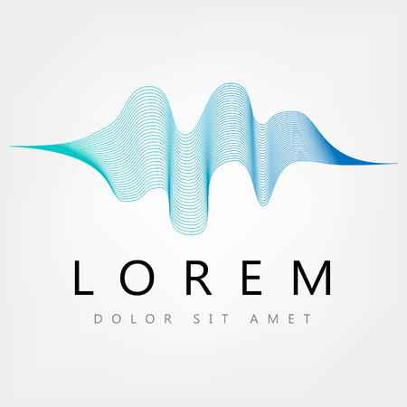 Abstract blue backgroundのイラスト素材