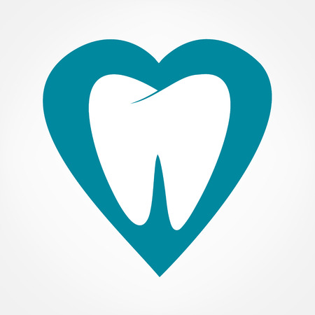 tooth  . vector illustration.のイラスト素材