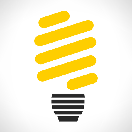 Bulb logo vectorのイラスト素材