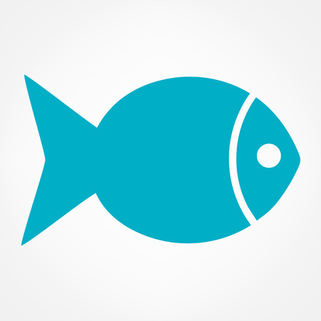 Fish logo vectorのイラスト素材