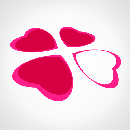 Abstract flower - vector illustrationのイラスト素材