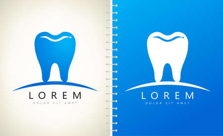 Tooth logo vector. Dentistry design.のイラスト素材