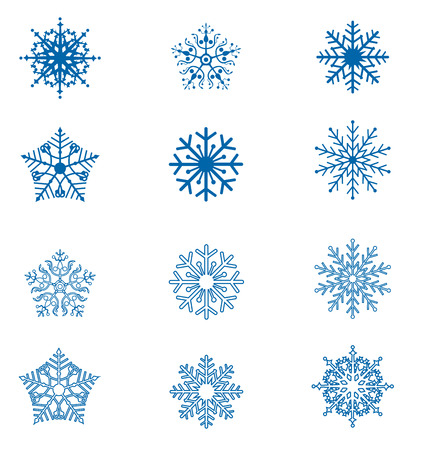 snowflakeのイラスト素材