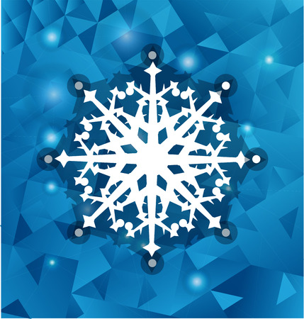 snowflakeのイラスト素材