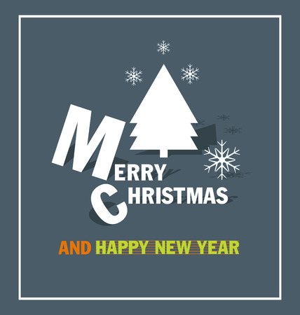 Merry christmasのイラスト素材