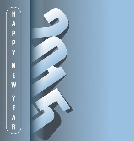 Merry Christmas and Happy New Yearのイラスト素材