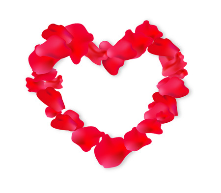 valentines with  red rosesの写真素材