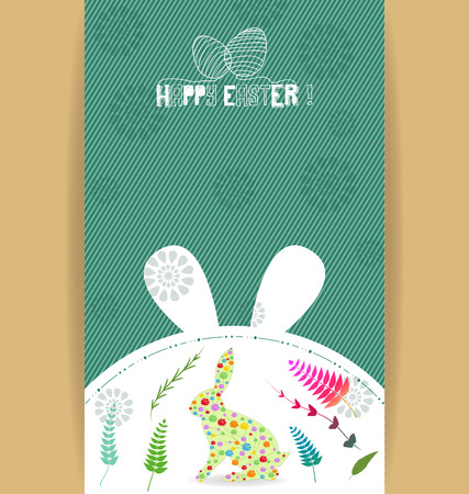 Happy Easter eggのイラスト素材