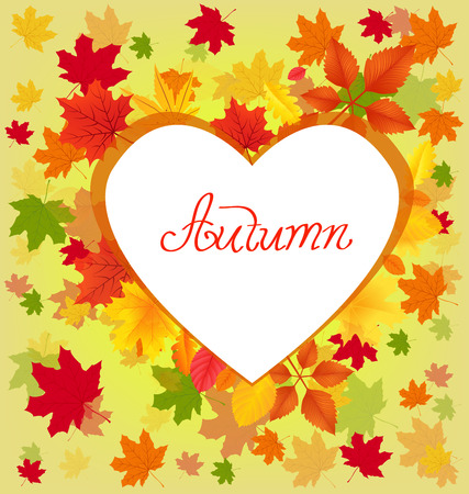 autumn backgroundのイラスト素材