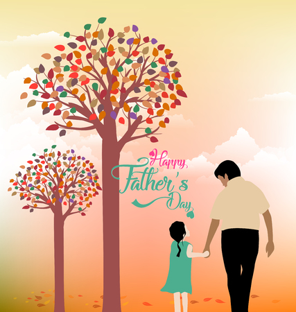 Father's dayのイラスト素材