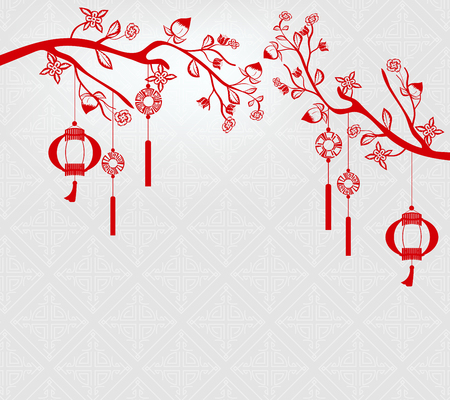 Happy new year 2018 greeting card and Chinese new year of the dog.のイラスト素材