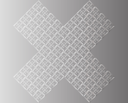 Abstract light, colors, hexagon backgroundのイラスト素材