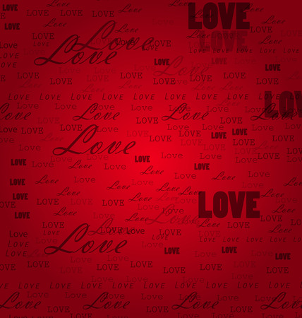Happy Valentine's Day text as Valentine's Day logotype badge/icon.のイラスト素材
