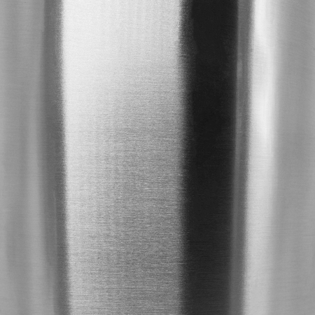Brushed steel plate texture. Hard metal material background. Reflection surface.の写真素材