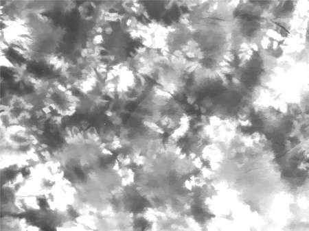 Tie dye background Geometric pattern texture Vector illustration Shibori Abstract batik brush seamless and repeat pattern design Gray Black Whiteのイラスト素材