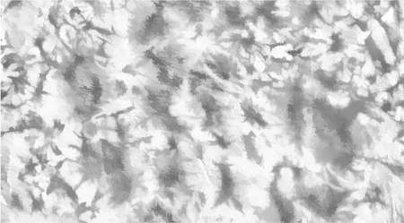 Tie dye background Geometric pattern texture Vector illustration Shibori Abstract batik brush seamless and repeat pattern design Black, white, blue, purple Paint splatterのイラスト素材