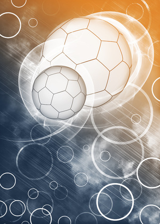 Handball match invitation poster or flyer background with empty spaceの写真素材