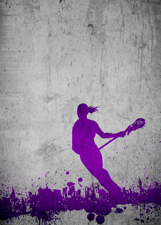 Lacrosse invitation advert poster or flyer background with empty spaceの写真素材