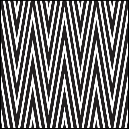 black and white zigzag stripes background modern creative art illustration