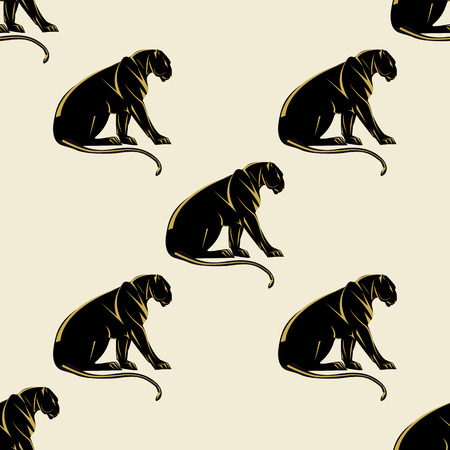Leopard light background abstract art creative modern vector patternのイラスト素材