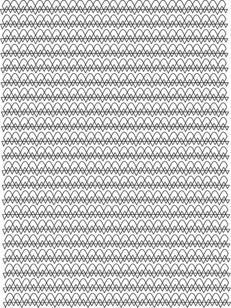 Background graphic - delicate lacy abstract weaving - black on white color - vector.のイラスト素材