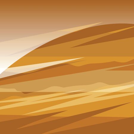 Abstract background - modern hipster futuristic graphic- yellow, orange geometric composition - art, vectorのイラスト素材