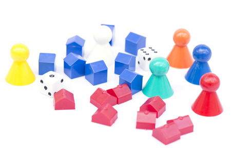 Monopoly game play isolated 