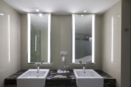 Interior of modern design badroomのeditorial素材