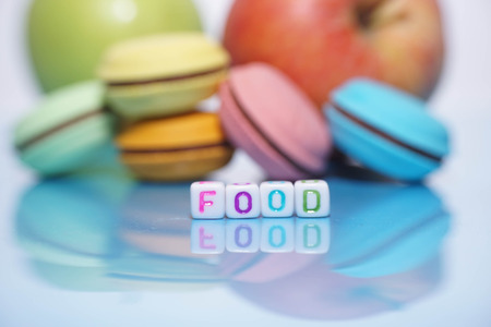the concept of food and healthの写真素材