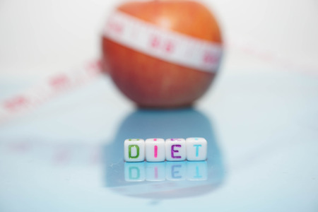 the concept of food and healthの写真素材