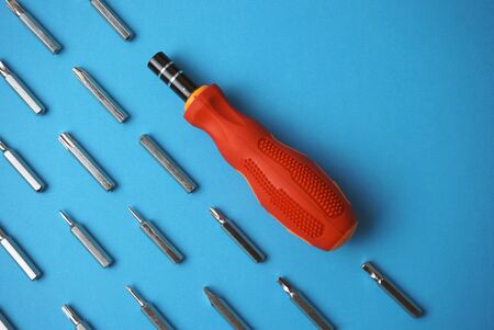multiple screwdriverの写真素材