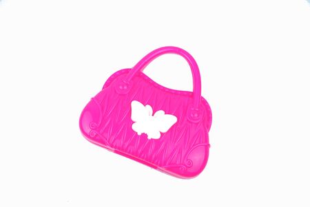 pink handbagsの写真素材
