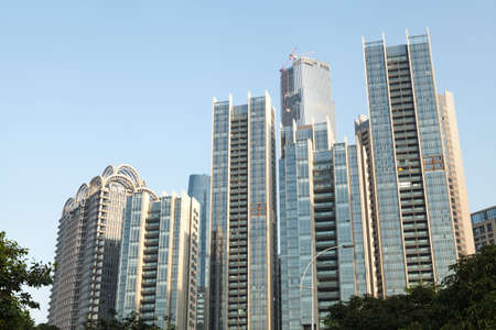 Guangzhou buildingsのeditorial素材