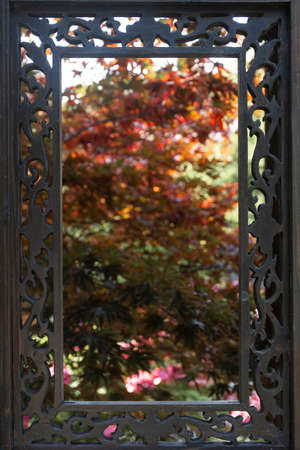 Old little castle in the park.の写真素材