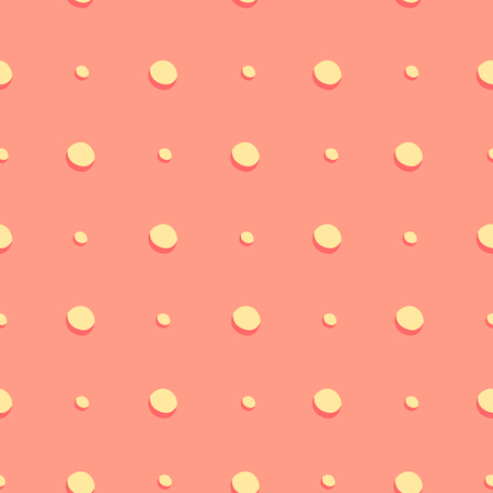 vector illustration pink abstract background with round holesのイラスト素材