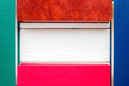 template for the text of the closed hardcover booksの写真素材