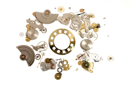 Clock partsの写真素材