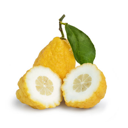 Lemon isolated on white