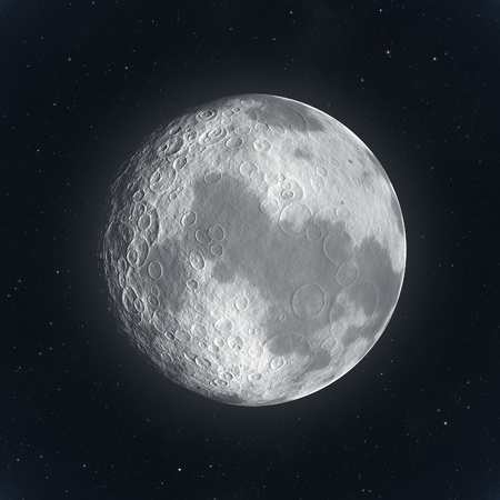 full moonの写真素材