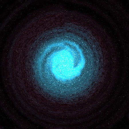 blue nebulaの写真素材