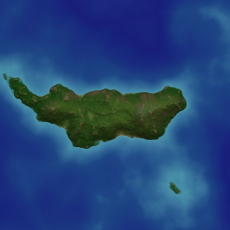 island backgroundの写真素材