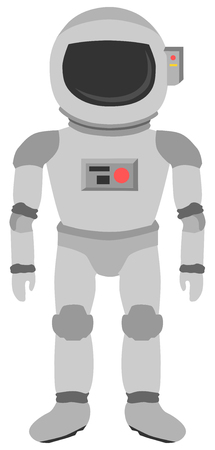 Astrounaut suit space accessory in normal poseの写真素材