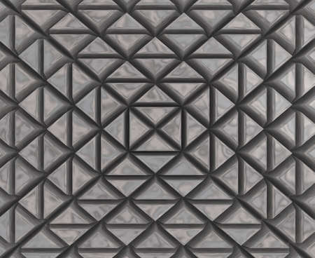 3D Forms and shapes Background with shiny and distorted triangles Coverの写真素材